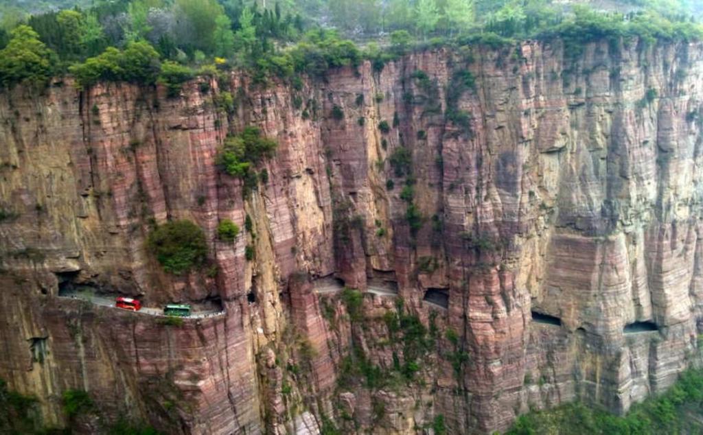 北京出發(fā)南太行掛壁公路自駕游：昆山掛壁公路，郭亮掛壁長(zhǎng)廊4天自駕游