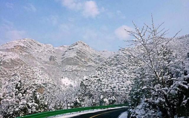 北京出發(fā)冰瀑泡溫泉2日自駕游：玉渡山冰雪之約、享私湯溫泉、探樣邊長(zhǎng)城之旅